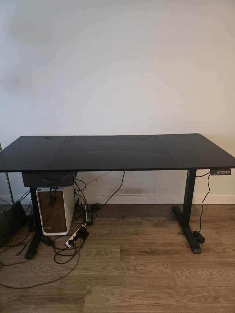Black Electric Standing Desk – £50