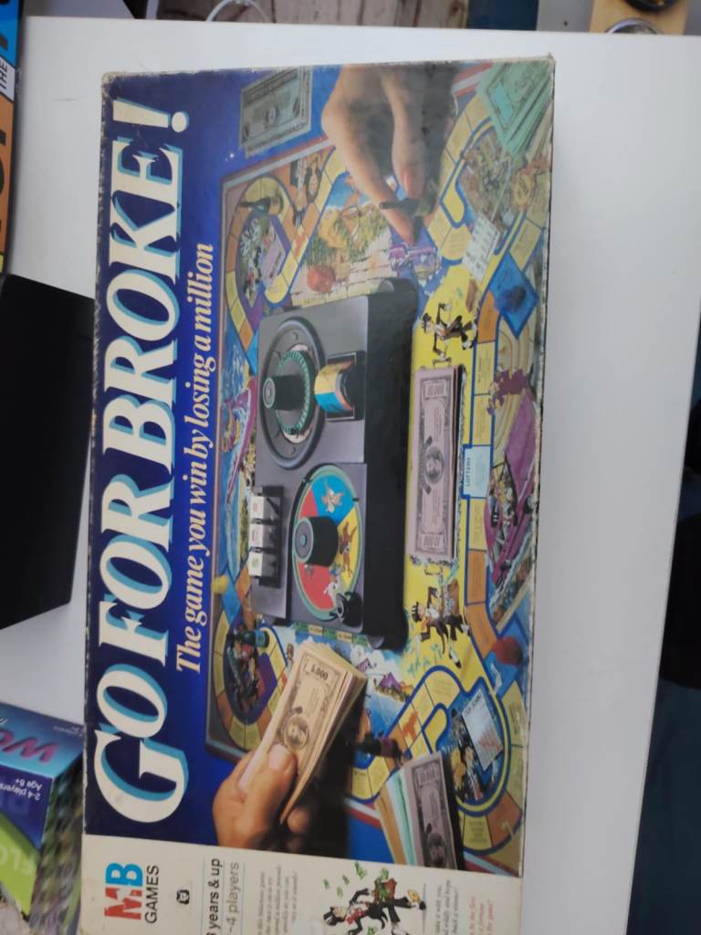 Go for broke board game 