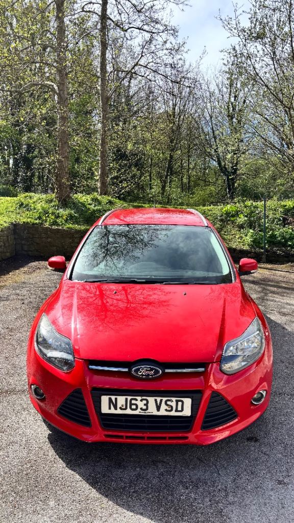 2013 Red Ford Focus Automatic