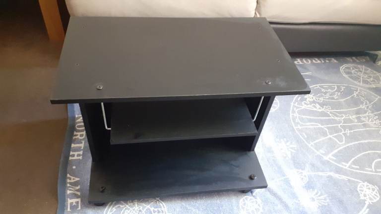 Modern Chic Timeless Nova Esmée Scandinavian BLACK Matt TV/Coffee/Side Table in perfect condition