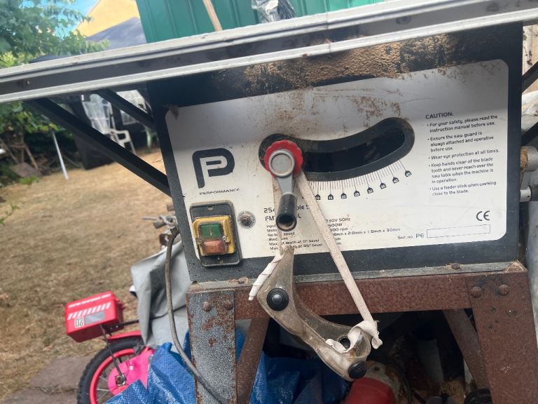 Performance Power Table Saw - Used Condition