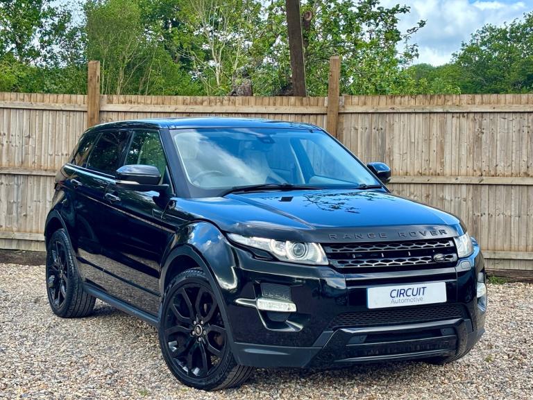 2013 Land Rover Range Rover Evoque 2.2 SD4 Dynamic 89,000 Miles Black Auto SVR
