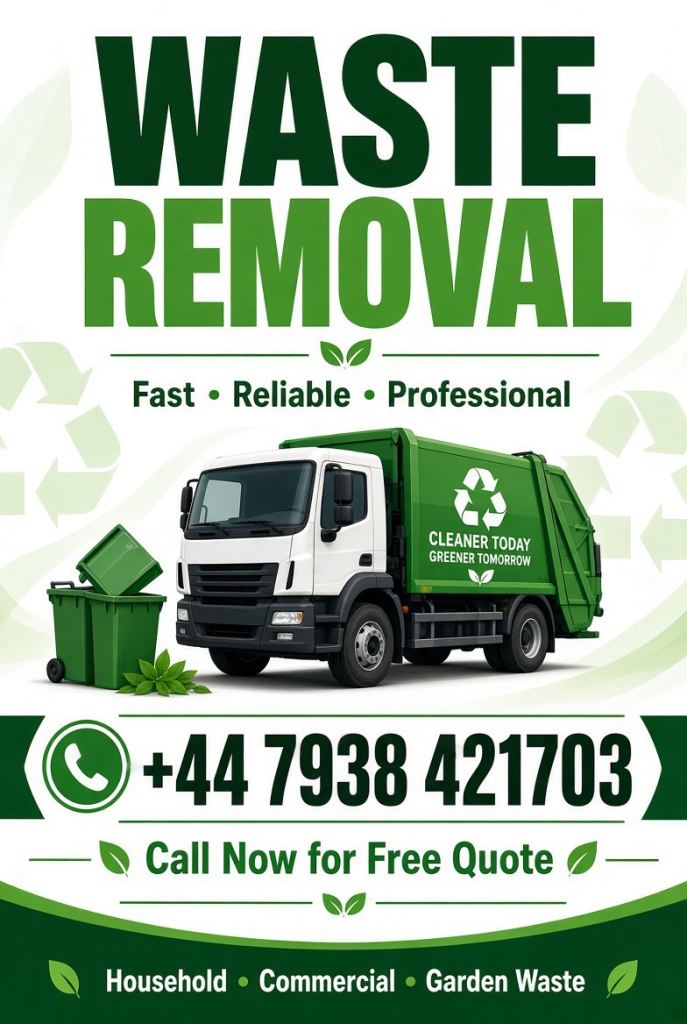 *WASTE CLEARANCE 24/7 FREE QOUTES** 