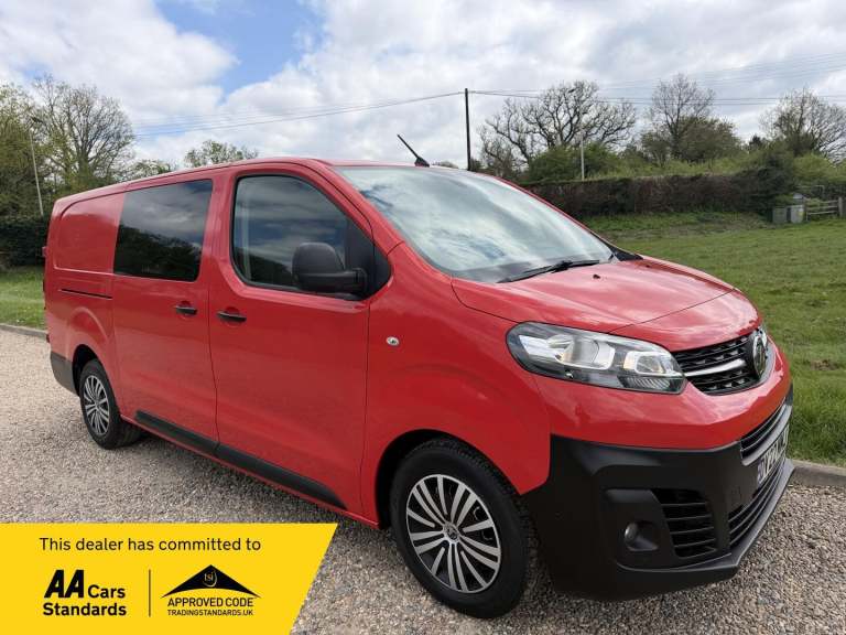 2022 Vauxhall Vivaro 2.0 Turbo D 3100 Dynamic Crew Van L2 H1 Euro 6 (s/s) 5dr PANEL VAN Diesel Ma...