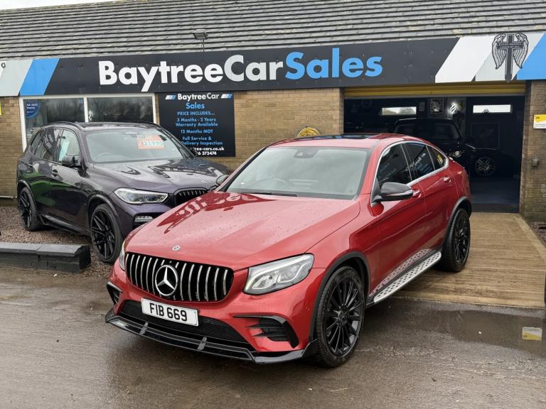 MERCEDES-BENZ GLC 2.1 GLC250d AMG Line Red Auto Diesel 2017