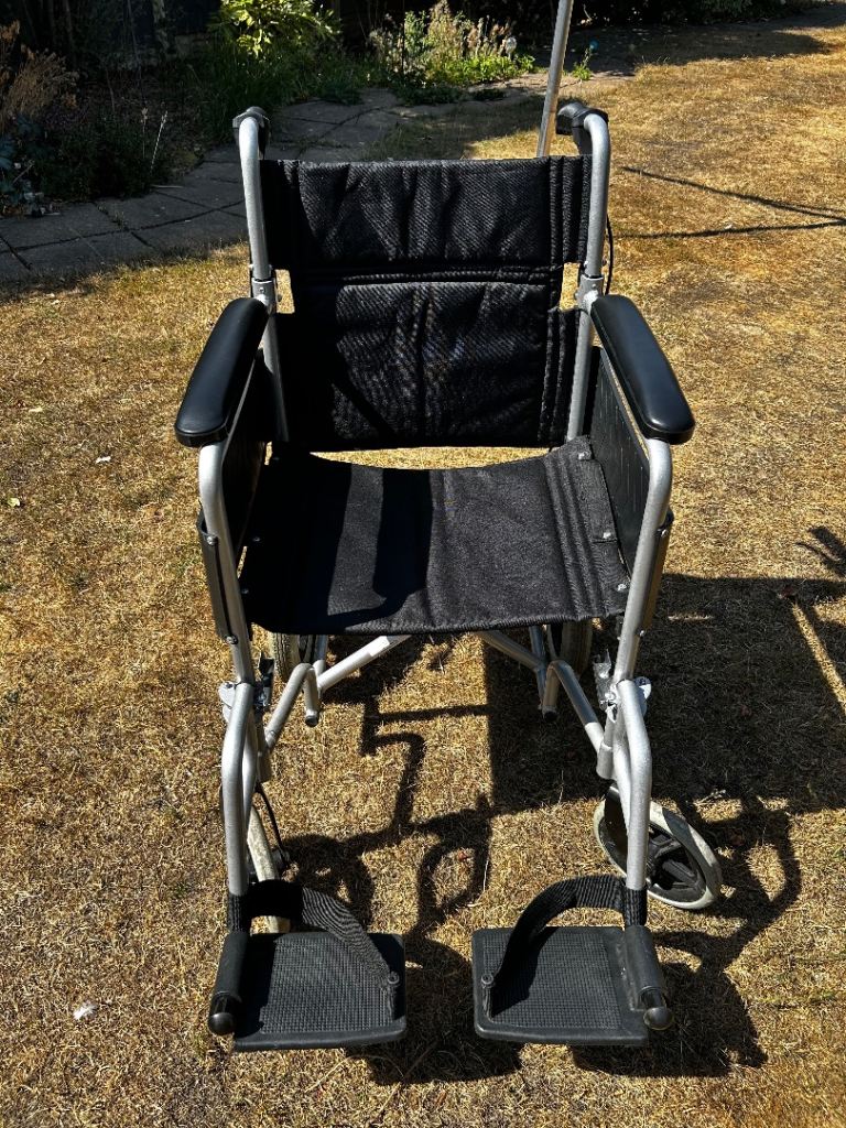 Angel Mobility Wheelchair - Black, Good Condition