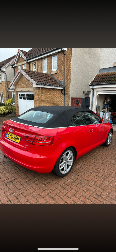 Audi, A3, Convertible, 2010, Manual, 1798 (cc), 2 doors