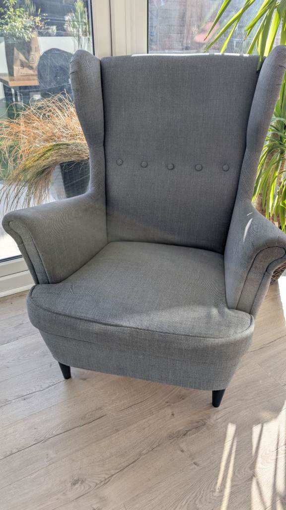 Ikea Grey Strandmon Chair