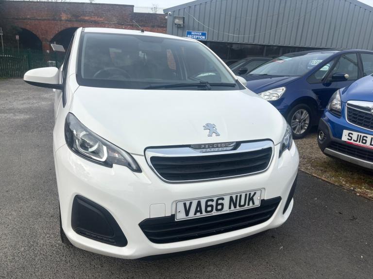 2017 Peugeot 108 1.0 Active Hatchback 5dr Petrol Manual Euro 6 (68 ps) Petrol