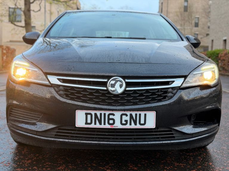 2016, VAUXHALL,ASTRA,HATCHBACK,BLACK, 1395CC, PETROL