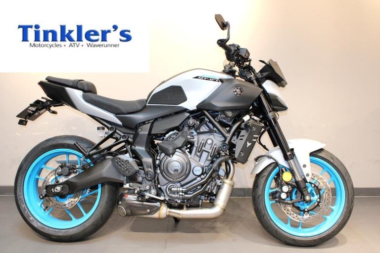 Pre-Registered 2025 Model Yamaha MT-07 Y-AMT Ice Storm