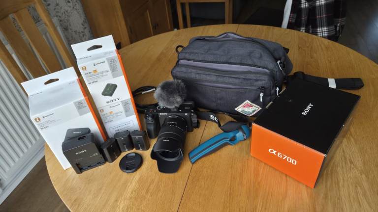 Sony A6700 mega bundle kit - BOXED