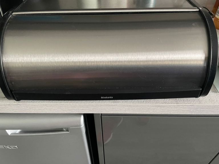 Brabantia Silver Bread Bin