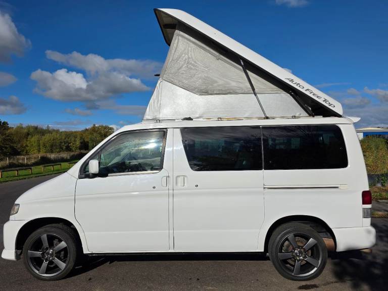 Mazda Bongo Campervan 4 berth 6 seater with electric roof & side kitchen new shape 