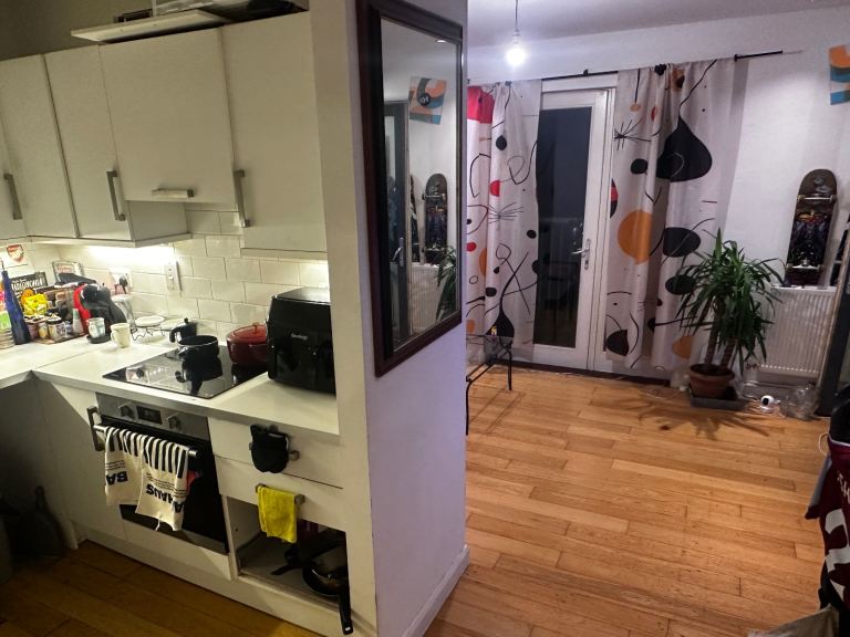 Dbl room in cosy flat to rent , sharing flat with one person