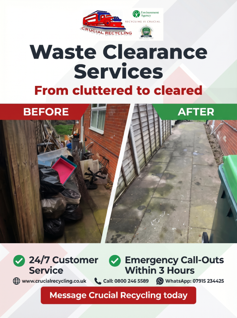 Same-Day Property Clearance Service With Labour and Disposal Included For The Same Price 
