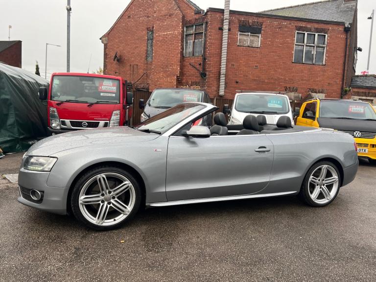 2011 Audi A5 2-0 tfsi S Line convertible only 98 k winter bargain £2999!!!!!