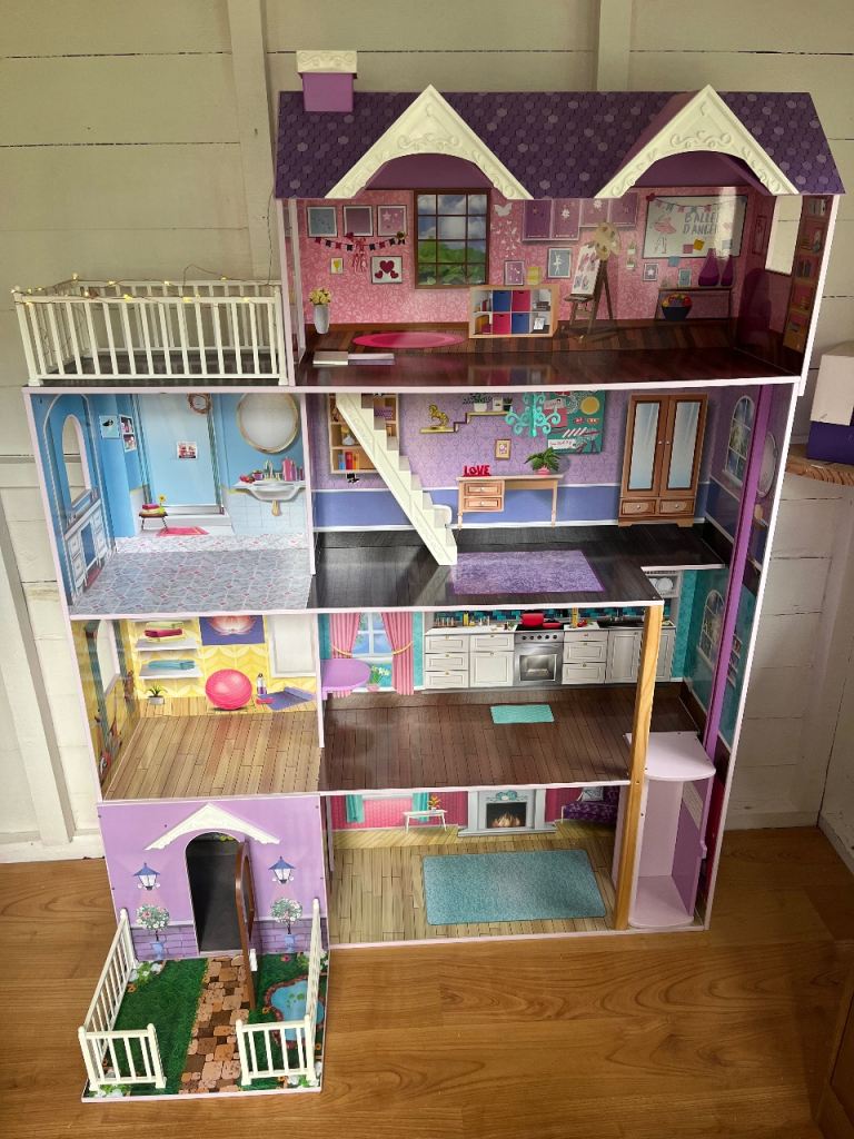 Wooden dolls house 