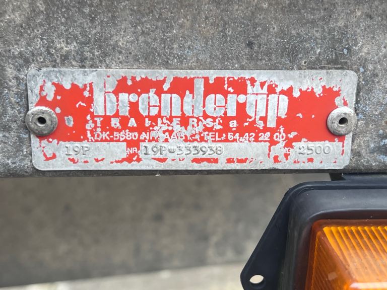 Recovery Car Trailer BRENDERUP TILTING 2500kg Model 19P