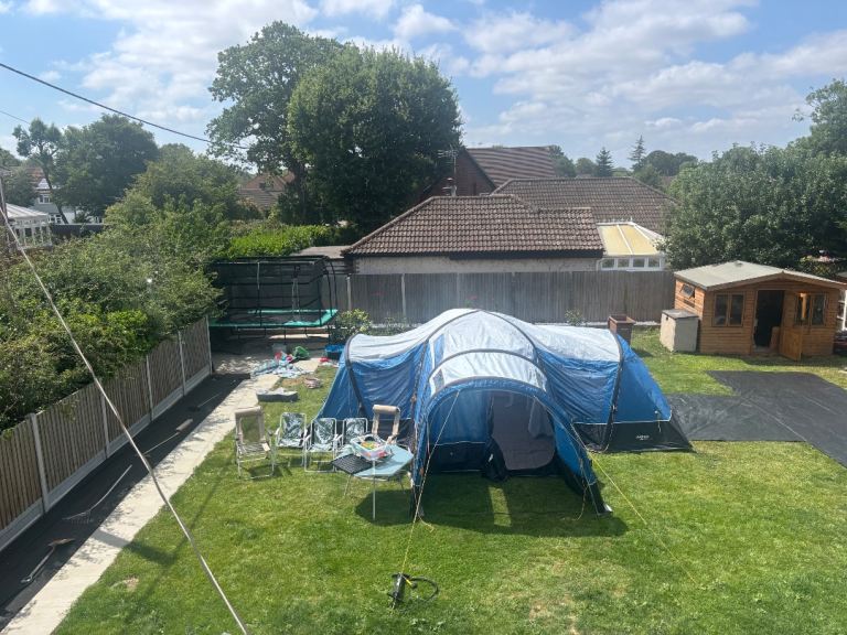 Trailer , vango airbeam 1200XLand camp bundle as pictured 