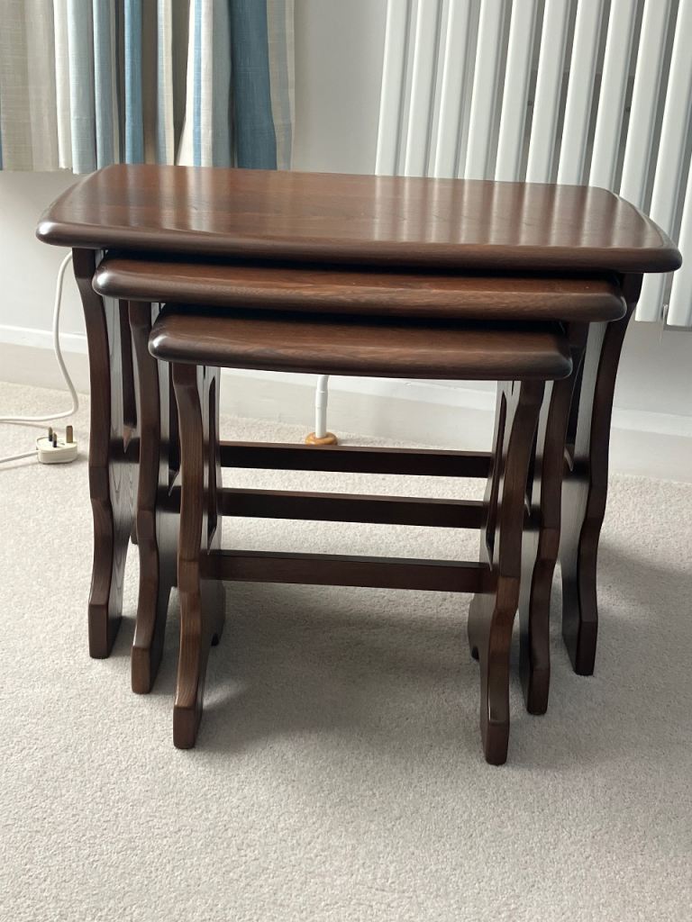 Ercol nest of tables