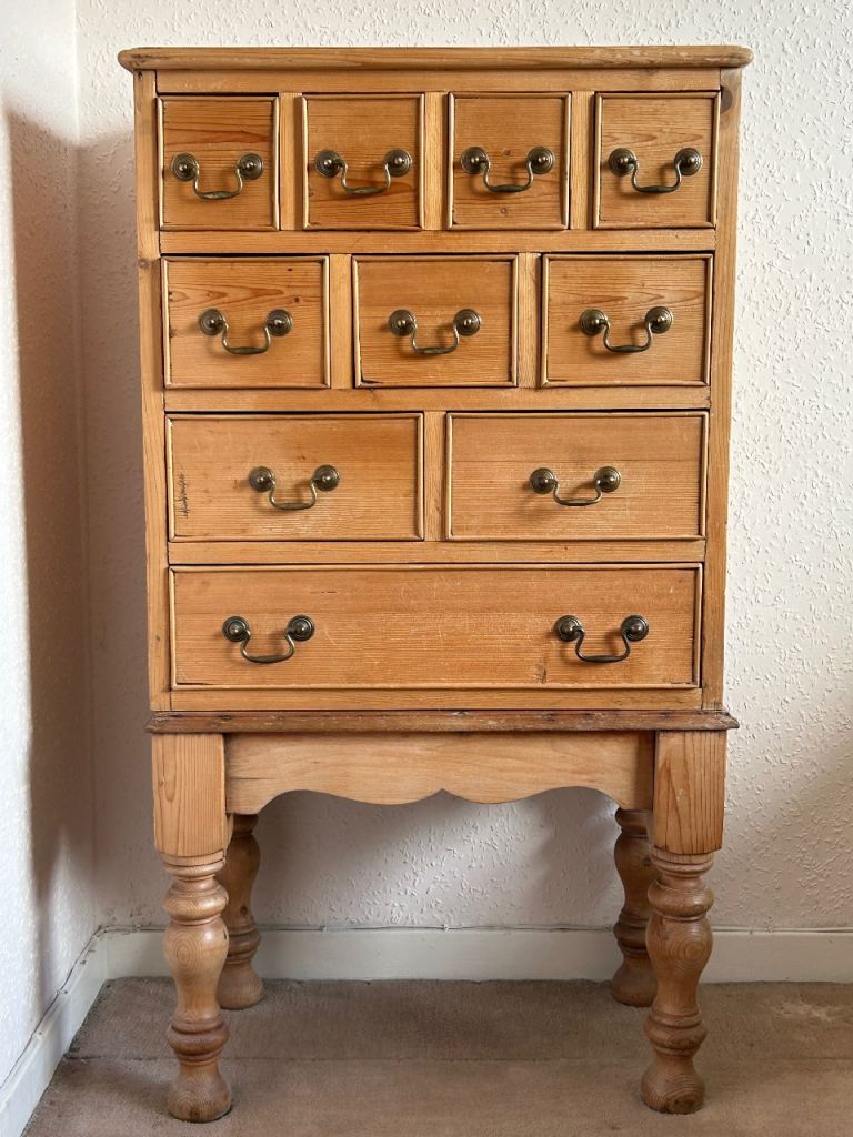 Wooden Apothecary Chest of Drawers