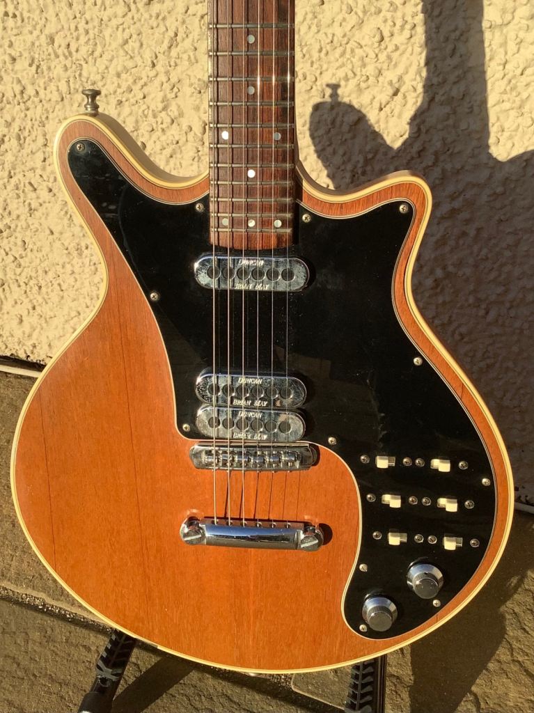 Rare Guild Brian May, BHM-02, Natural finish, made in USA 1994-5