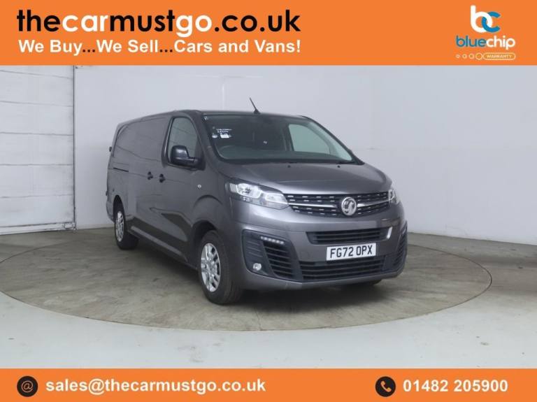 2022 Vauxhall Vivaro 2900 1.5d 100PS Sportive H1 Van PANEL VAN DIESEL Manual