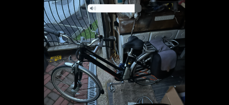 Giant electric bike low bar