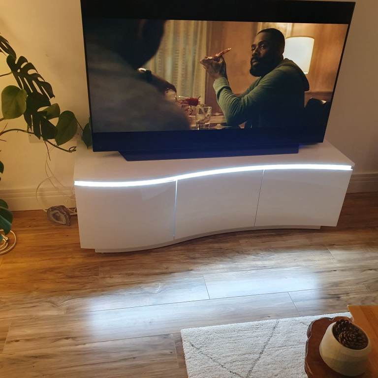 TV Table / Cupboard with LED Lights