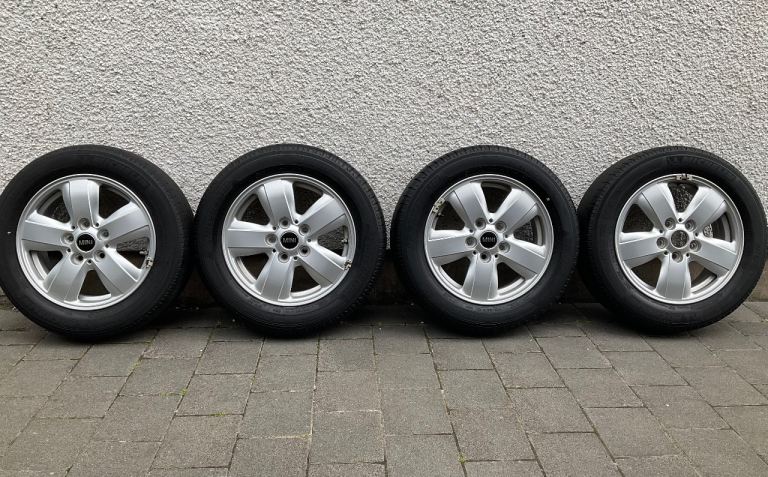 Mini Cooper 15 inch alloy wheels