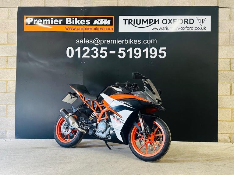 STUNNING 2017/17 KTM RC 390 MOTORCYCLE 