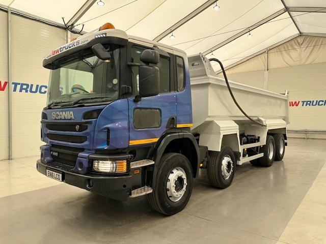 Scania P410 8x4 Day Cab Steel Tipper Manual