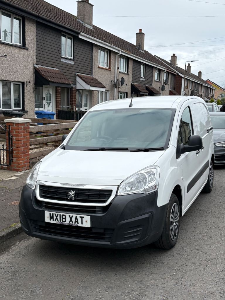 Peugeot, PARTNER, Panel Van, 2018, Manual, 1560 (cc)