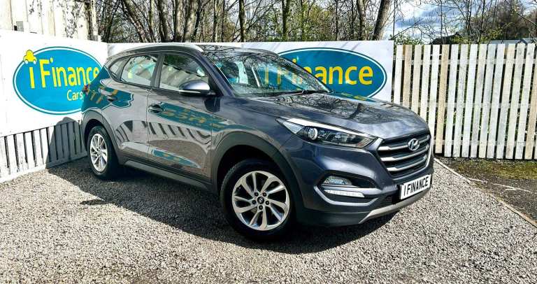 CAN'T GET CREDIT? CALL US! Hyundai Tucson 1.7 CRDi SE Nav Blue Drive - £199 DEPOSIT, £76 PER WEEK