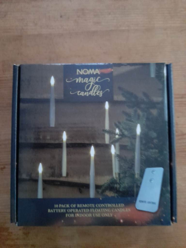 10 Pack Noma Magic Floating Candles