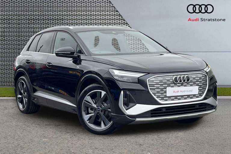 2025 Audi Q4 e-tron 150kW 40 63kWh S Line 5dr Auto [Leather/Tech Pro] SUV Electric Automatic
