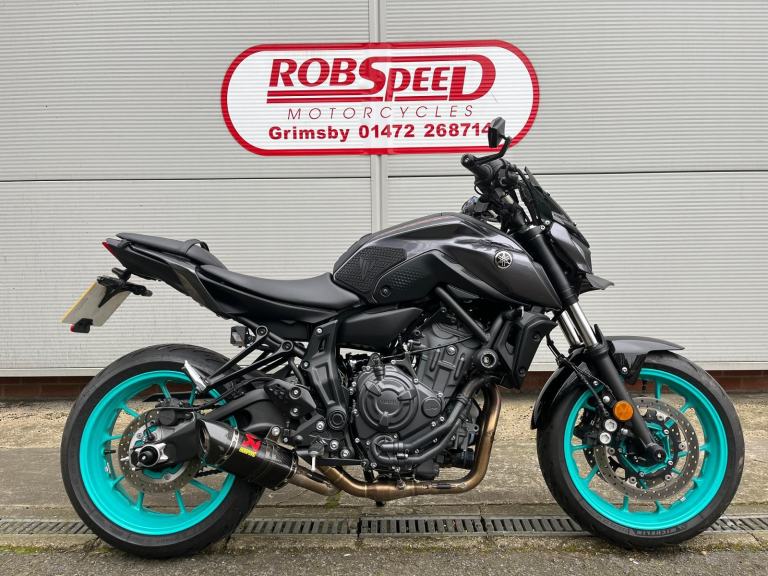 Yamaha MT07, MT 07, 2025, Akrapovic exhaust