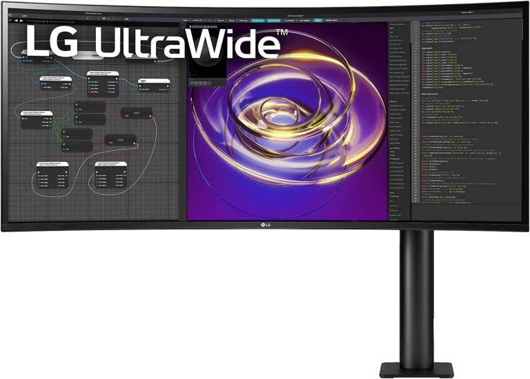 LG Curved UltraWide Monitor 34WP88C
