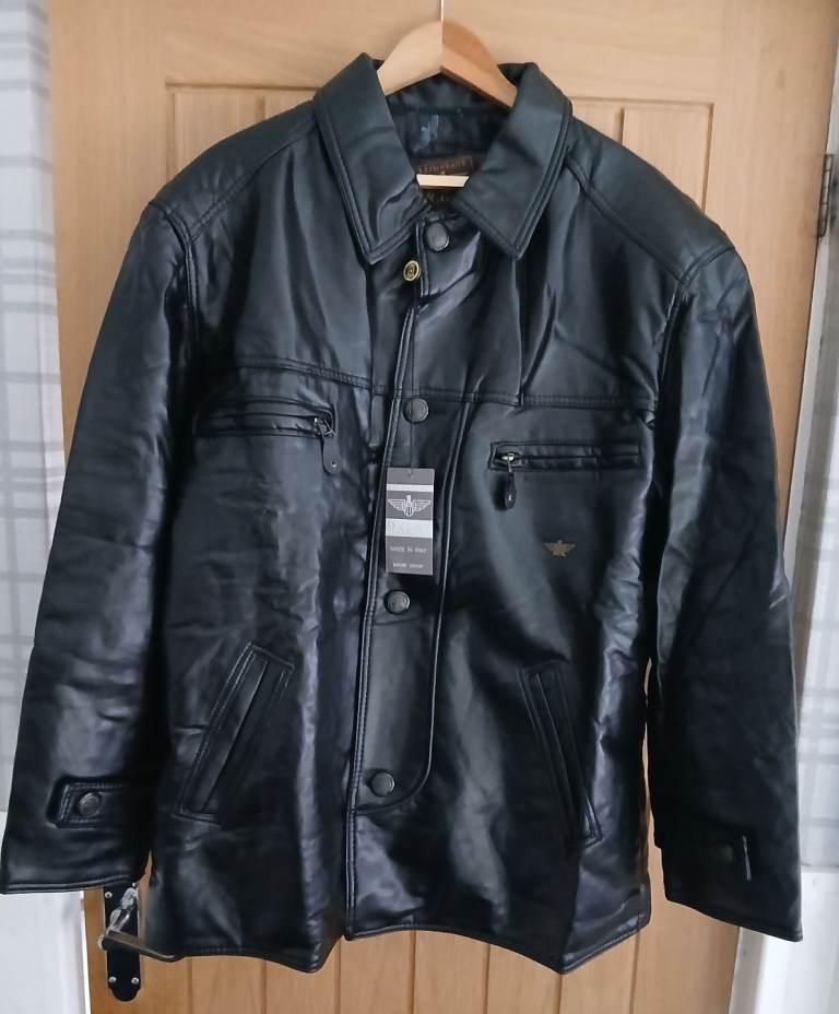 Reportage leather jacket 