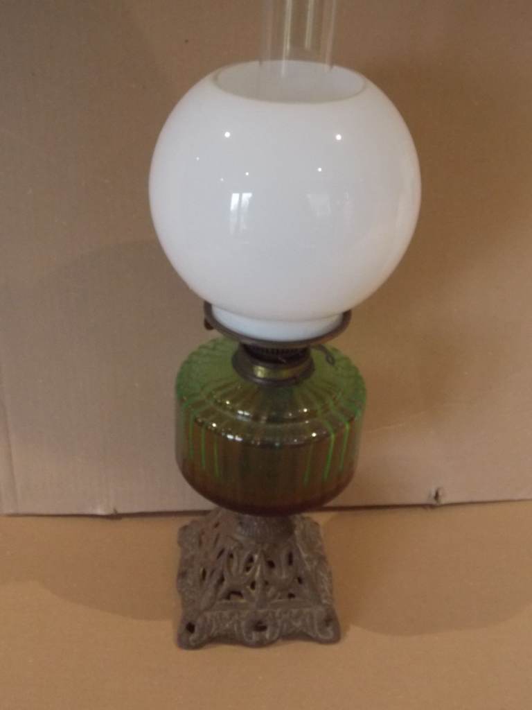 VICTORIAN  PARAFIN SIDE LIGHT ALL ORIGINAL AND COMPLETE 