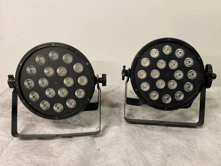 2x LED PARs RGB - DMX