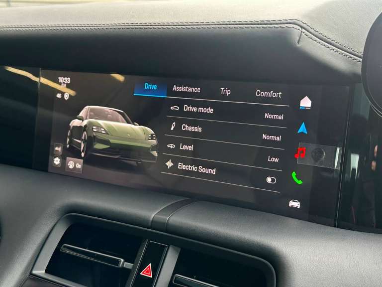 2025 Porsche Taycan 440kW 105kWh 4S Black Edition 4dr Auto Saloon Electric Automatic