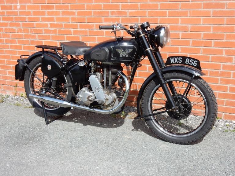 Matchless G3L 349cc 1948 - rare rigid teles