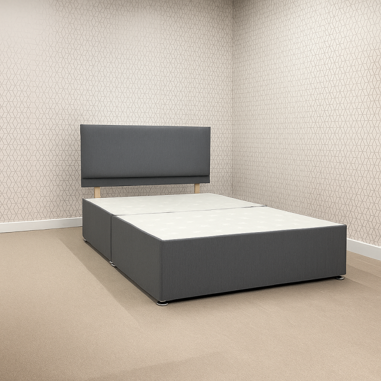 Modern Divan Bed with Strong Frame Single, Small, Double, Double, King Sizes