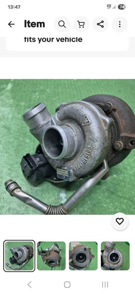 Range Rover Sport Jaguar 2.7 Turbo Charger