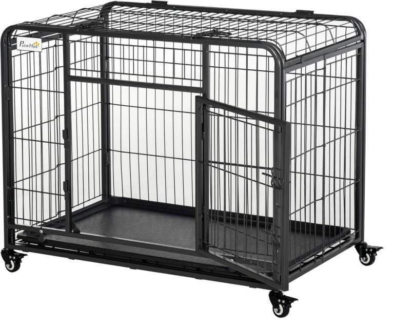 FOLDABLE METAL DOG/CAT CAGE