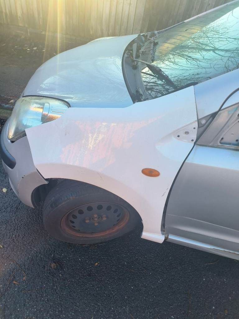 Suzuki alto passenger side wing in white 