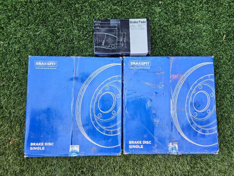 Honda Civic front discs and pads