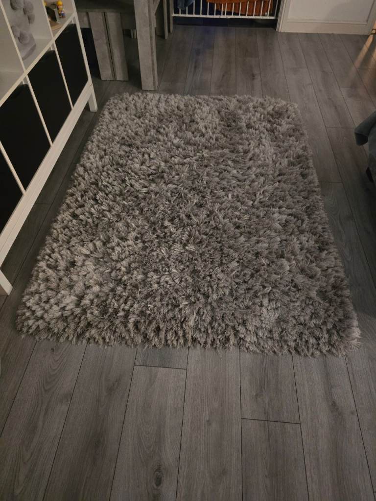 image for Dunelm Silver Jewel Rug 120x170cm